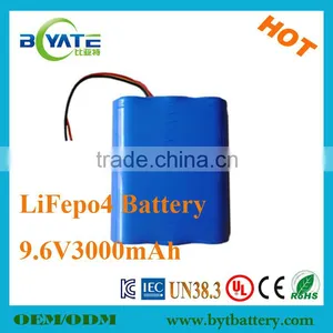 High Quality 100% DOD 3000times LiFePO4 6.4V Battery Pack Manufacturer thumbnail-5