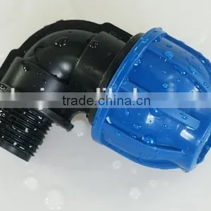 PN10 Male Elbow Polypropylene Pipe Fitting thumbnail-1