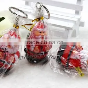 Pretty Cute Snowman Keychains, Custom Keychain Snowman thumbnail-2