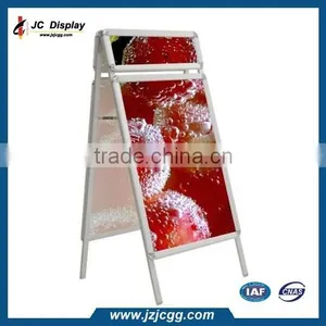 China 2015 New Products Aluminum Display Stand,high Quality Poster Stand With Header thumbnail-1