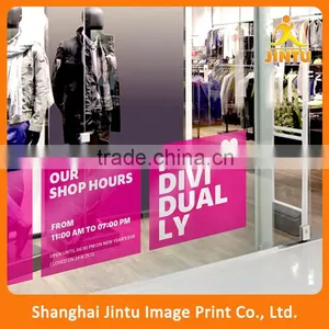 Indoor Vinyl Shop Window Graphics Sticker for Promotion thumbnail-5