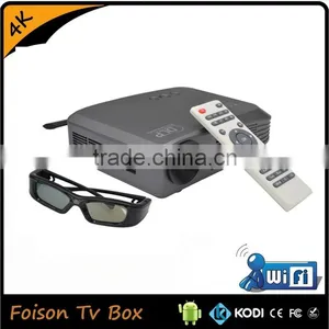 Built-in Wifi DLP Style Smart 3D 4K Projector for Home Theater With CE Rohs Certification thumbnail-1