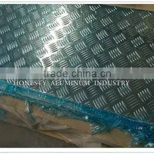 High Quality 5052 5754 5083 H32 H34 H36 Aluminum Chequred Plate thumbnail-6