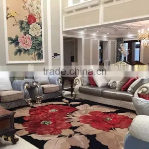 Royal Handmade Wool Carpet of Customized Design thumbnail-2