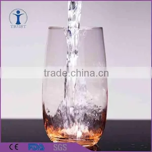 4pcs Gift Set Old Fashion Hi-ball Glass Cup With Color Base Quality Choice thumbnail-3
