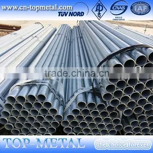 China Gold Manufacturer Hot Dip Galvanized Seamless Steel Pipe thumbnail-1