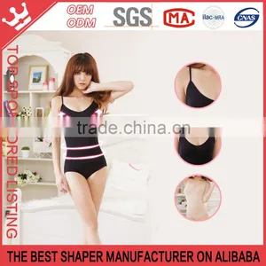 Seamless Underwear For Women Body Shaper Underwear Nylon Camisole Black Color Y09 thumbnail-3