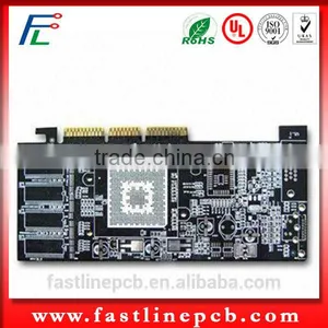 High Quality Multilayer Gold Finger Blue Solder Mask PCB Manufacturer thumbnail-4