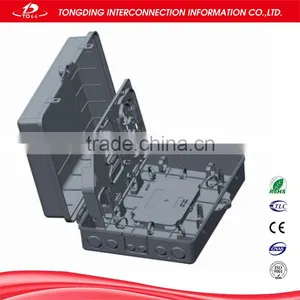 White Sixteen Cores Fiber Optical Splitter Abs Distribution Box thumbnail-6
