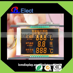 Negative Industrial Used 7segment Chromatic Flexible Intelligent SMD Welding Torch Lcd Display thumbnail-1