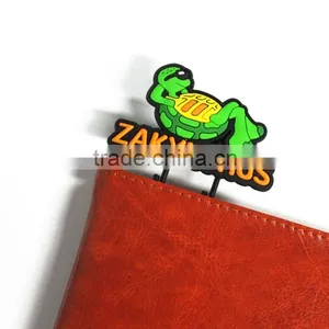 Colorful Funny Soft Pvc Clear Plastic Paper Hanging Paper Clip thumbnail-3