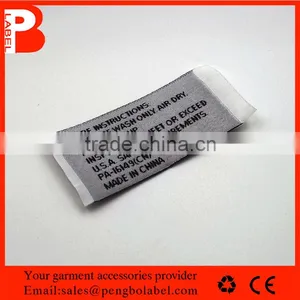 12 Color Satin Double Side Woven Labels for Clothing thumbnail-2