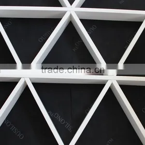 Rust Proofing Hot Sale Aluminum Commercial Triangle Open Grid Suspended Ceiling thumbnail-2