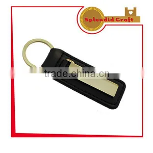 High Quality Blank Leather Keychain thumbnail-1