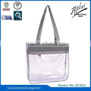 2015 Portable PVC Custom Felt Tote Bag Bags With Metal Buckle thumbnail-5