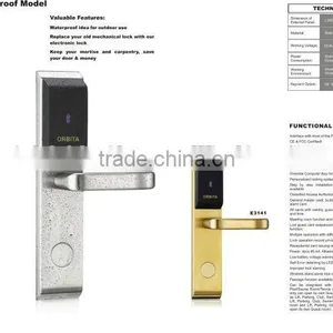 Waterproof Key Card Locks/hotel Lock /IC Hotel Lock (promotion) thumbnail-5