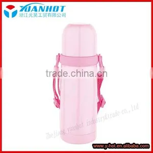 350MLpink Stainless Steel Vacuum Flask for Children thumbnail-1
