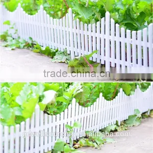 White Fence Plastic Fence Garden Fencing Wholesale Foldable Green Garden Fence Good Quality Plastic Garden Gate thumbnail-2