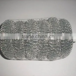 Galvanised Steel Scourer Ball/mesh Scrubber Ball thumbnail-1