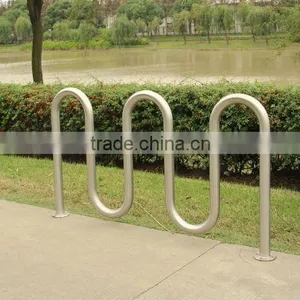 2012 Latest Stainless Steel 5 Wave Bike Rack thumbnail-1