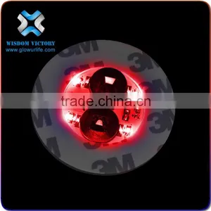 China Novelty Special Custom UV Black Light Placemats And Coasters,led Sticker for Bottle thumbnail-1