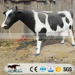Simulation Life Size Cow Statue thumbnail-1