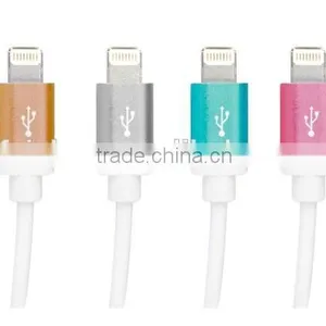 High Quality USB Cable Types Support Latest Ios8 Data Sync and Charger Cable for Iphone 5 5S 6 6 Plus thumbnail-1