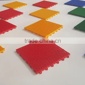 Plastic and Outdoor Usage Colorful Vinyl Flooring thumbnail-4