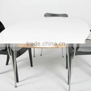 Office Furniture Wood Super Elliptical Table thumbnail-4