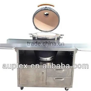 21inch Ceramic BBQ Grill With 304#S/S Outdoor Kitchenware thumbnail-1