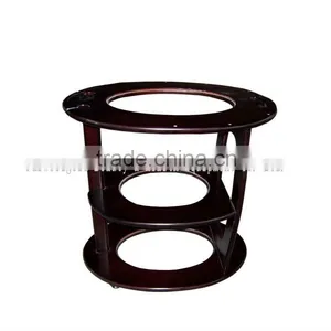 Christmas Promotion Sales Wooden Mobile Beauty Trolley&Wooden Furniture 3951 thumbnail-3