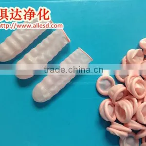 Pink Cleanroom Roll Type ESD Latex Anti-skid Finger Cot thumbnail-4