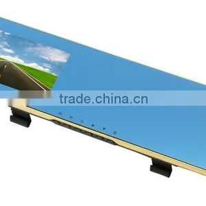 4.3 Inch Screen + Car Dvr + Back up Camera Car Rear View Mirror Dashcam Wireless Wifi Parking Camera thumbnail-1