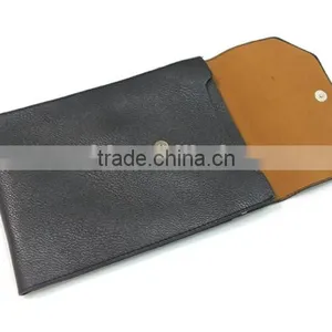 Slim Soft PU Leather Universal Pouch for Tablet With Shoulder Strap Easy to Carry thumbnail-3