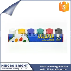 Environmental Protection 6 Colors Tempera Paints thumbnail-1