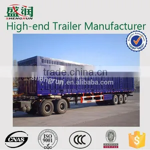 China Hot 3 Axles /4 Axles Van Semi Trailer thumbnail-2