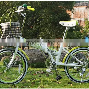 Folding Bicycles 20-Inch Variable Speed Cycling Students Mini Ultra-Portable Ladies Cars Sell Like Hot Cakes! thumbnail-4