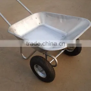 WB6211, Hot Selling in Russia and Europe Garden Two Wheel Wheelbarrow on Sale Now" thumbnail-2