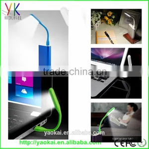 Mini USB LED Light Adjust Angle Portable Flexible Usb Led Lamp for Power Bank PC Laptop thumbnail-1