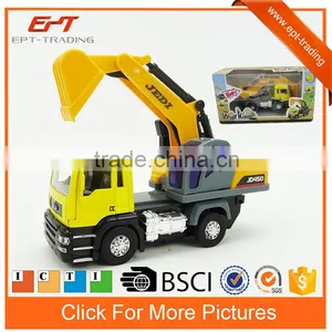 Mini Plastic Friction Building Toy Car Truck 3pcs thumbnail-1