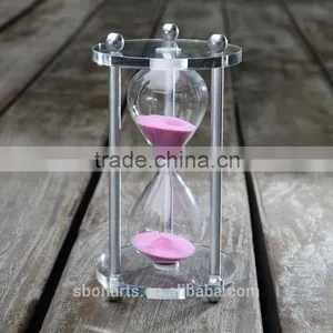 30 Minutes Arcylic Hourglass/sand Timer/sand Clock thumbnail-4