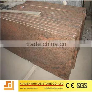 Natural Polished Multicolor Red Granite Countertop thumbnail-1