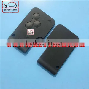 OkeyTech Renault Megane 3 Buttons Smart Card Cover Without Blade for Renault Megane Key Card thumbnail-1
