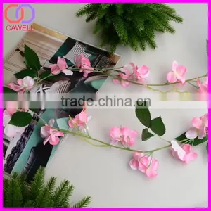 Decorative Artificial Hydrangea Garland Hydrangea Wreath thumbnail-3