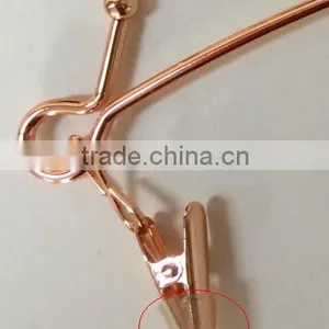 Rose Gold Metal Embossed Logo Hangers Bikini With Clips thumbnail-6