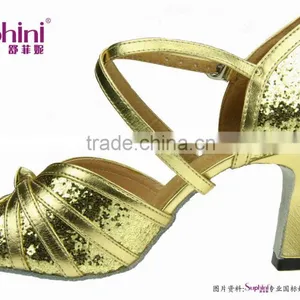 Wholesale Cheap Latin High Heels Ballroom Salsa Dance Shoes thumbnail-2