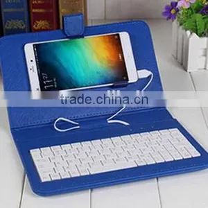 High Quality Wireless Bluetooth Keyboard With Phone Case / Phone Keyboard / Cell Phone Bluetooth Keyboard thumbnail-6