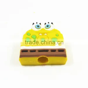 3d Custom Cartoon PVC Pencil Topper Rubber Pen Topper/ Cartoon Toppers thumbnail-2