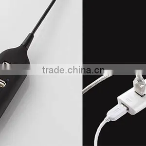 New Mini USB HUB High Speed 4 Port USB 2.0 HUB With Cable 480Mbps Computer & Networking Peripheral 2 Colors for Choosing thumbnail-3