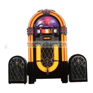 Retro Jukebox Speaker Wooden Cabinet 2 X 20Watt thumbnail-1